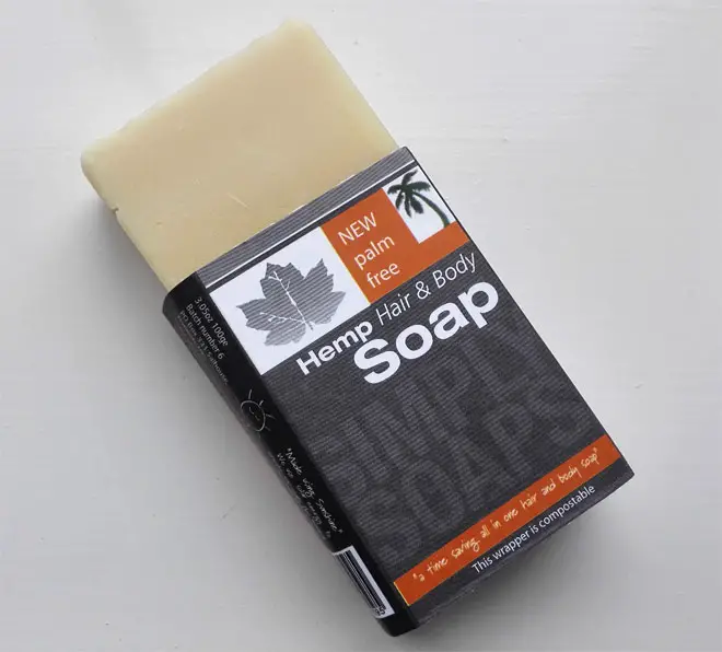 Simply Soaps: Palm-free hemp and hair body soap