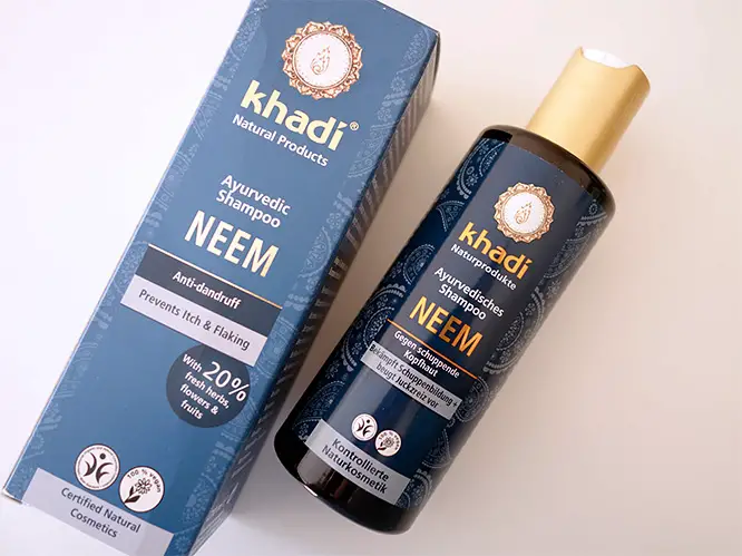 Khadi Ayurvedic Neem shampoo