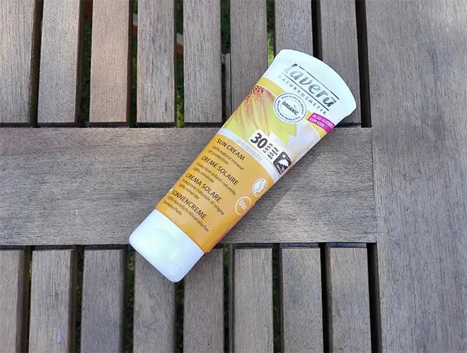 lavera sunscreen spf30 suitable for sensitive skin
