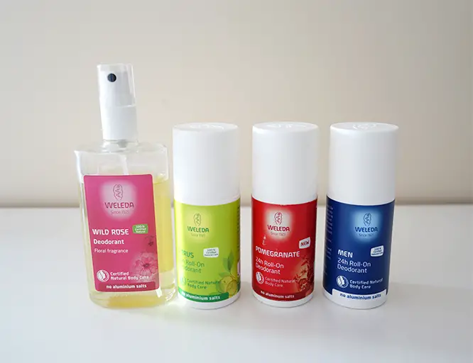 natural deodorants from Weleda