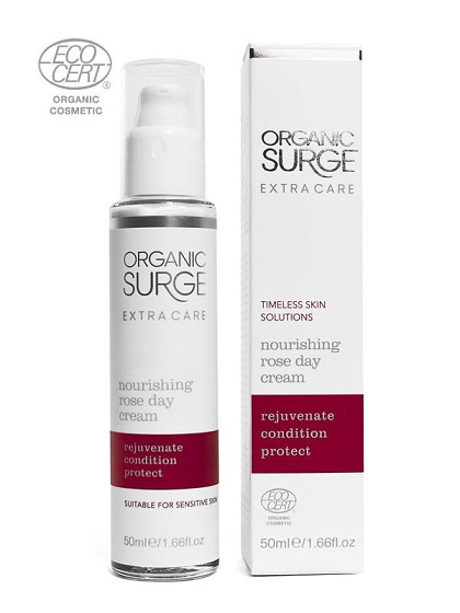 natural face cream rose from organic surge