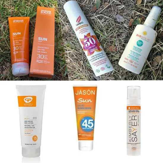 natural and organic sunscreens
